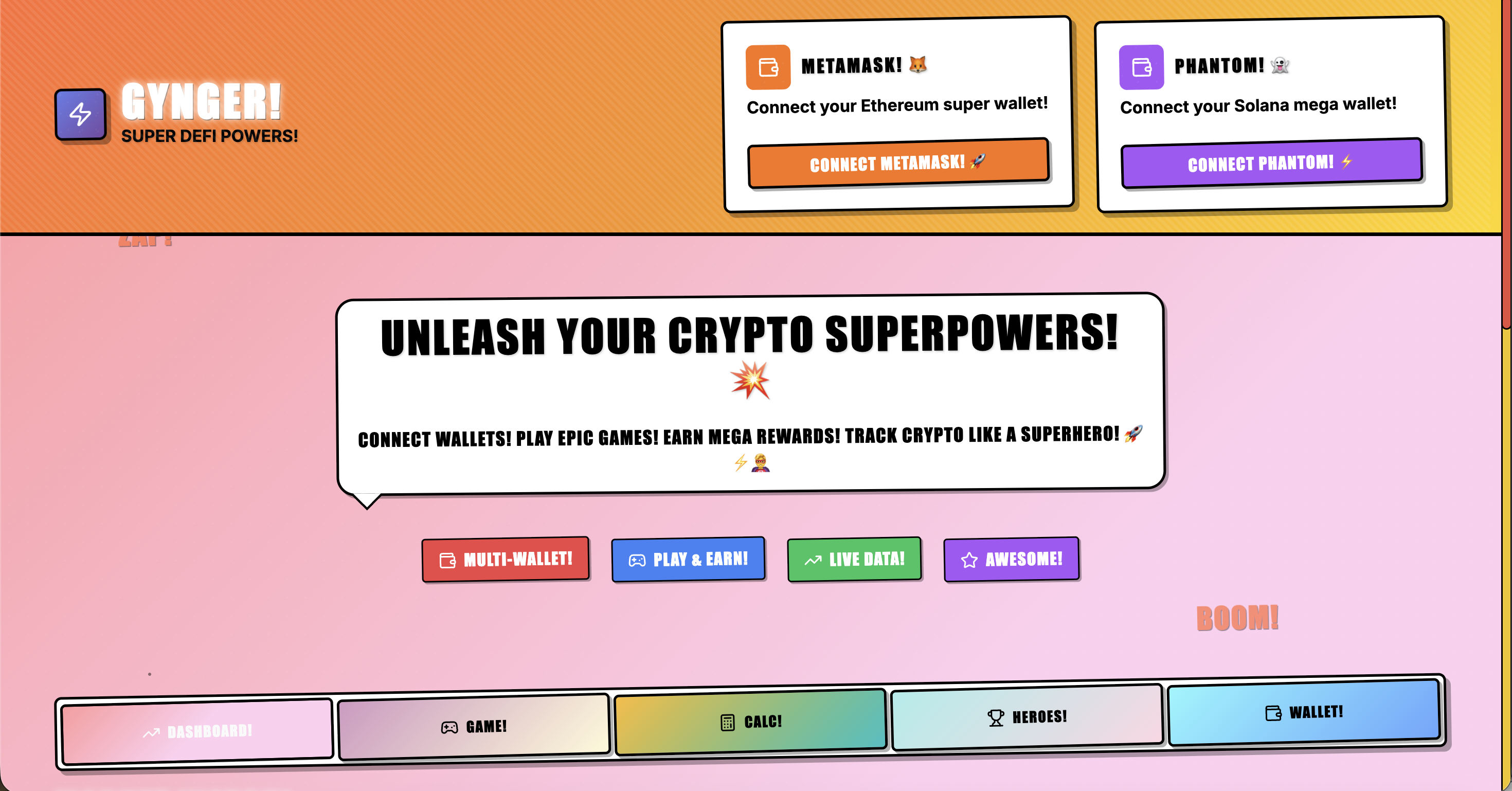 GYNGER screenshot
