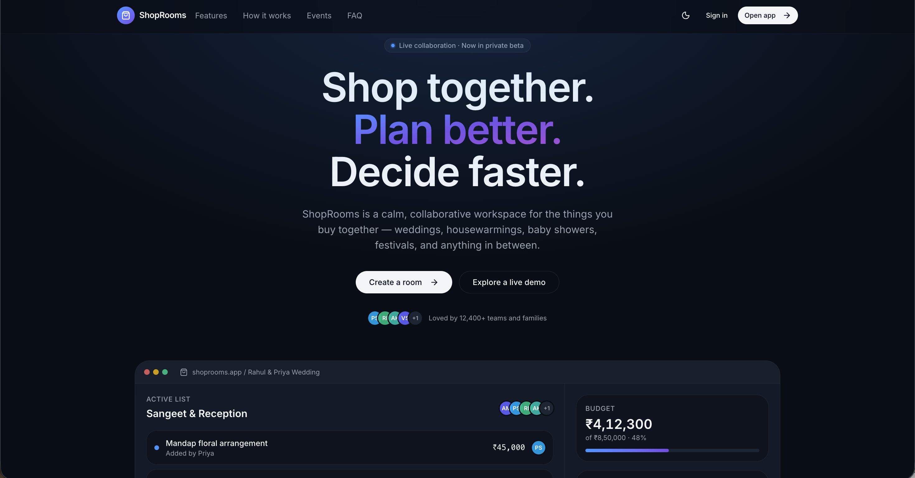 ShopRooms screenshot